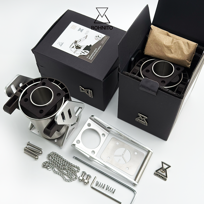 Bohnito EK43 Portafilter Dock Silver - Image 4