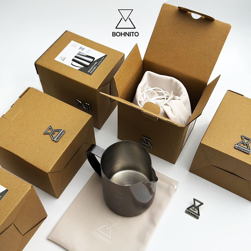 Bohnito Pro Pitcher L(700 ml) - Glossy Black - Image 5